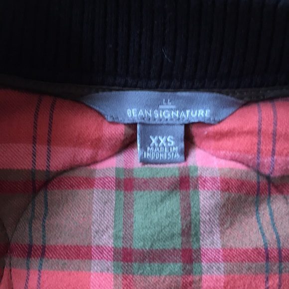 Army Green LL Bean Bomber Jacket - Picture 2 of 3